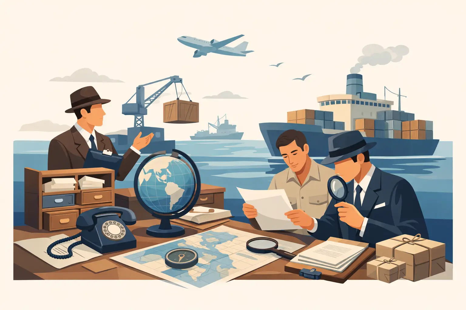 How Exporting Worked Before Digitisation