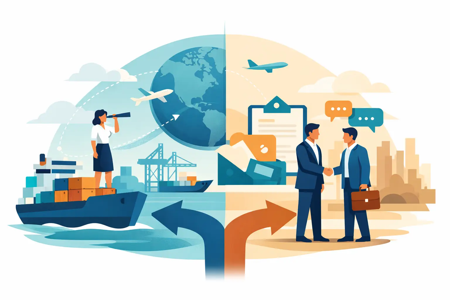 Direct Exporting Versus Agents - Which Route?