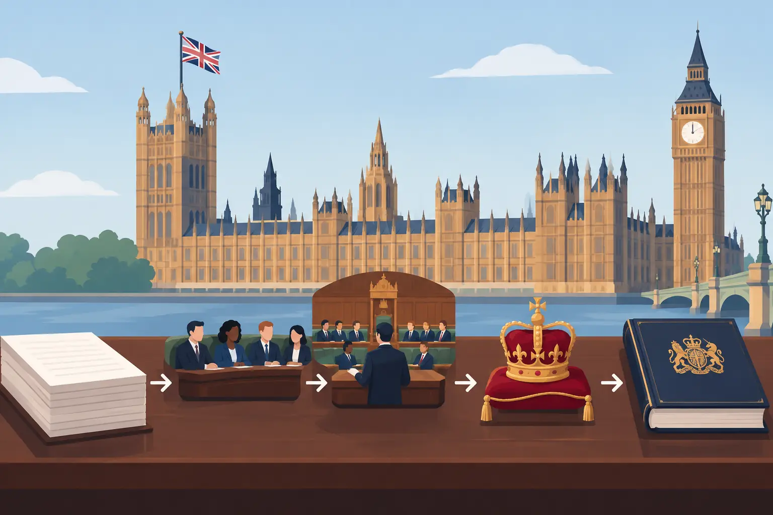 How British Bills Become Law in Parliament