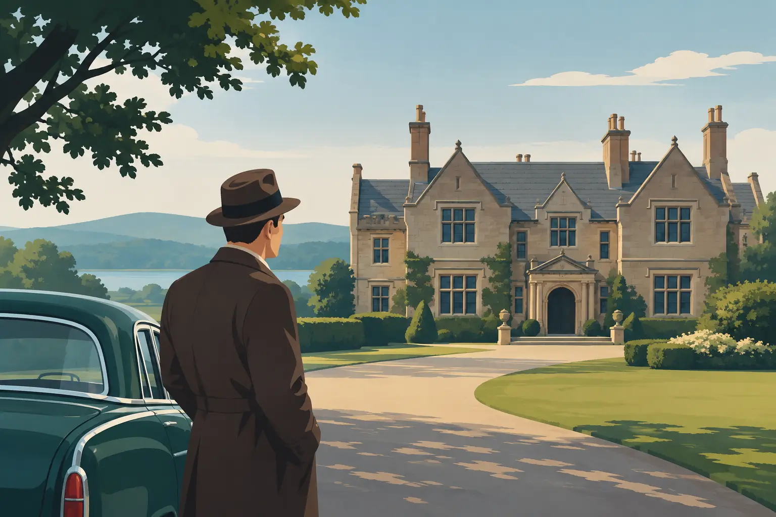 Netheroyd Manor - Historical Fiction in 1953