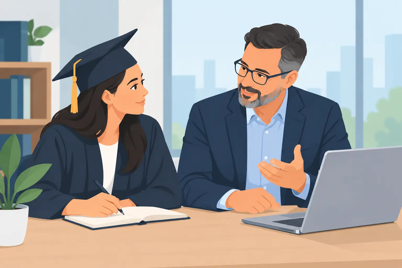 Can Experienced Workers Mentor Graduates Well?