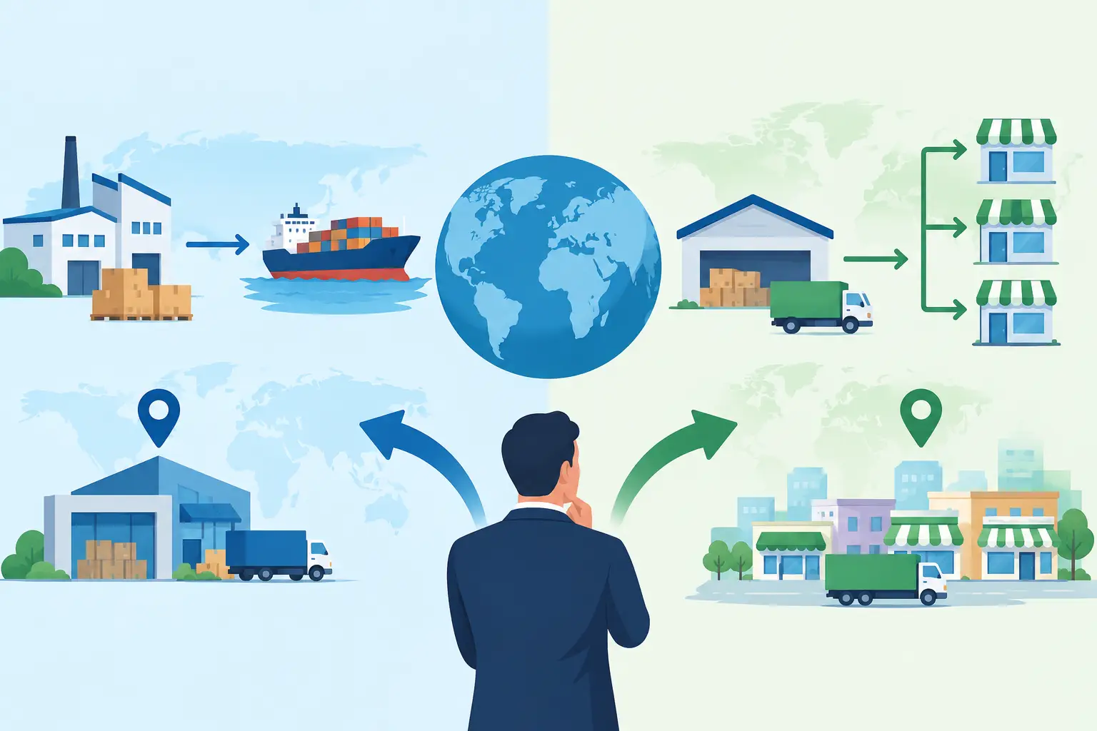 Direct Exporting Versus Local Distributors
