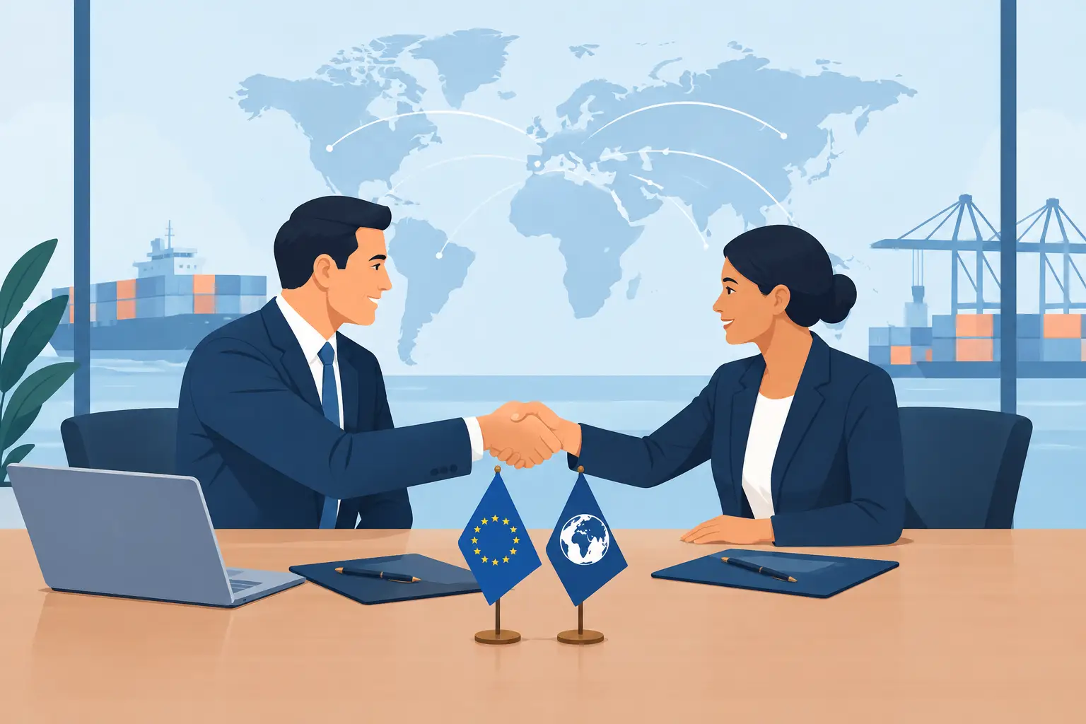 Trade Negotiations and Business Relationships